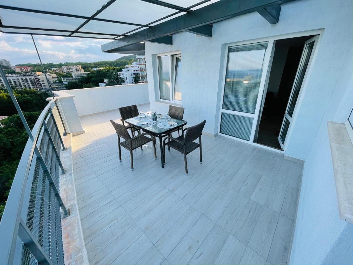 Appartement Sea Тerrace Aquamarine à Sables d'or Extérieur photo