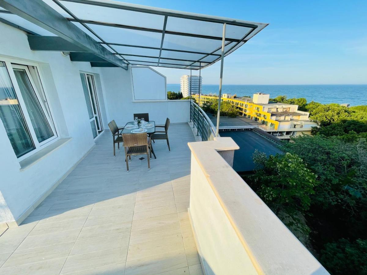 Appartement Sea Тerrace Aquamarine à Sables d'or Extérieur photo